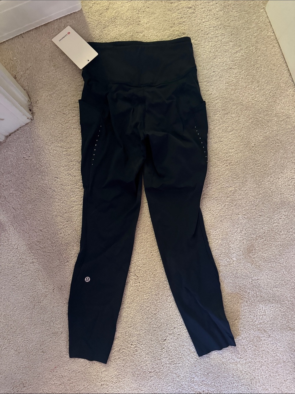 Lululemon fast and free 25" leggings navy - Picture 3 of 5